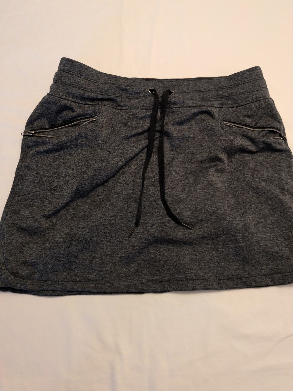 Tangerine mini tennis skort
